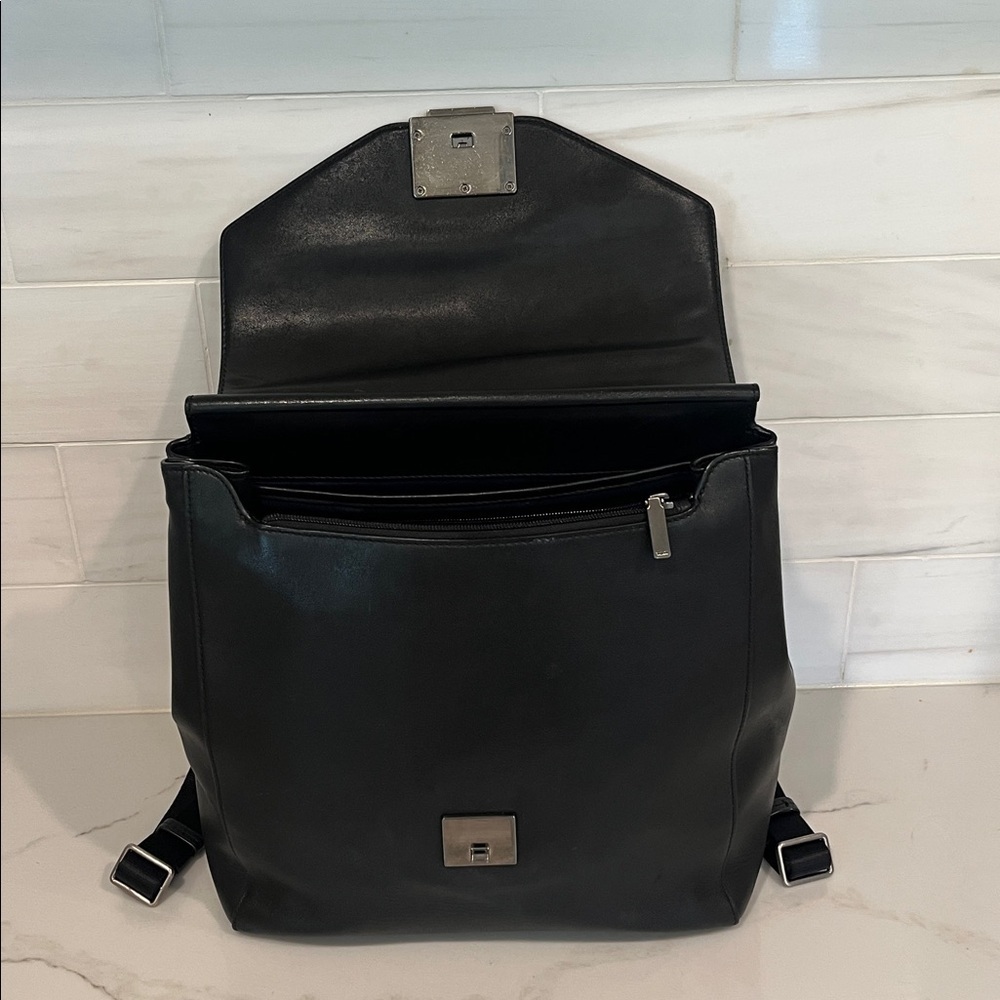 TUMI Mariella Pheobe Laptop Business Backpack European Leather - Picture 10 of 13
